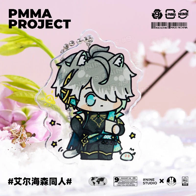 Genshin Impact Character Chibi 2 in 1 Stand Figure Keychain - Image 4
