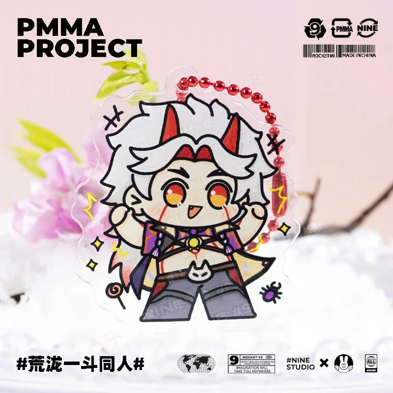Genshin Impact Character Chibi 2 in 1 Stand Figure Keychain - Image 8