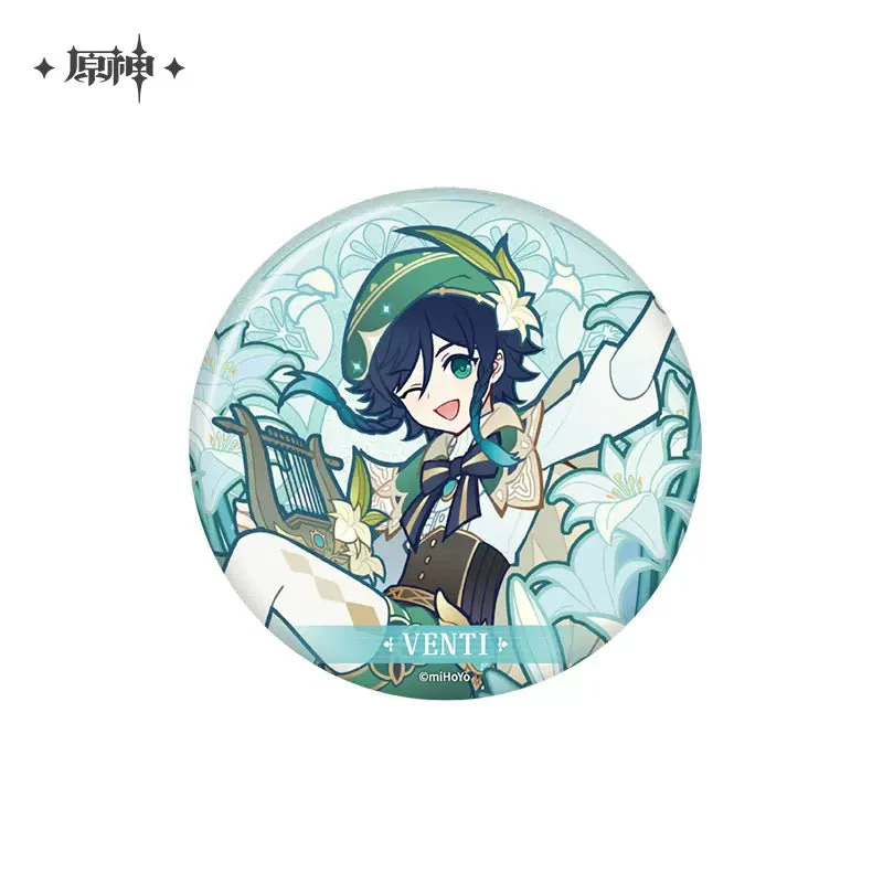 [OFFICIAL] Genshin Official Windblume’s Breath Theme Badge - Image 5