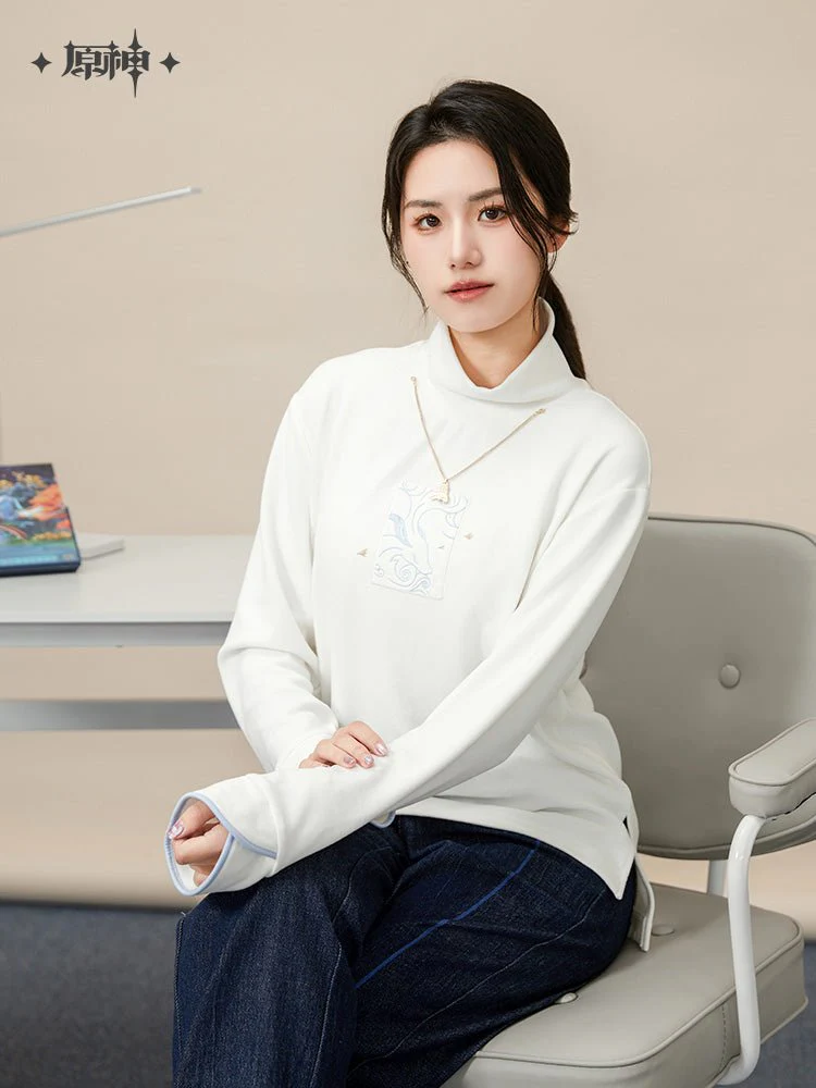 [OFFICIAL] Ganyu Impression Apparel Series - Half Turtleneck Sweater - Image 3