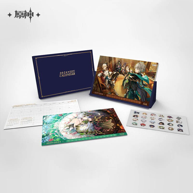 [OFFICIAL] Genshin Impact 2024 Desk Calendar - Image 2