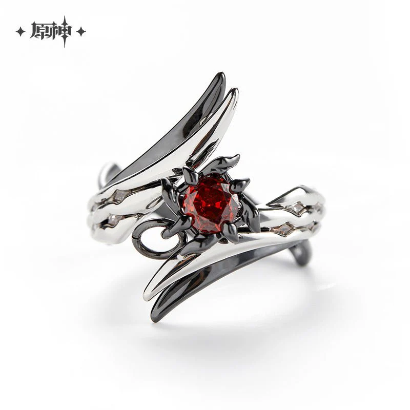 [OFFICIAL] Genshin Impact Arlecchino Impression Accessories - Ring Necklace Set - Image 5