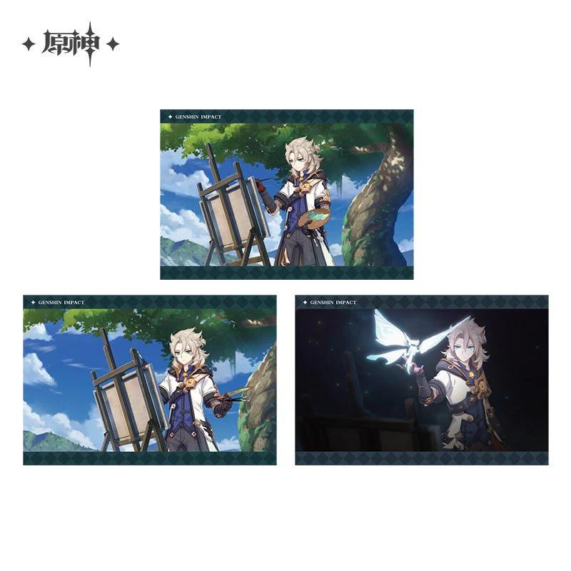 [OFFICIAL] Genshin Impact Character PV Series Photo Cards Set - Image 5