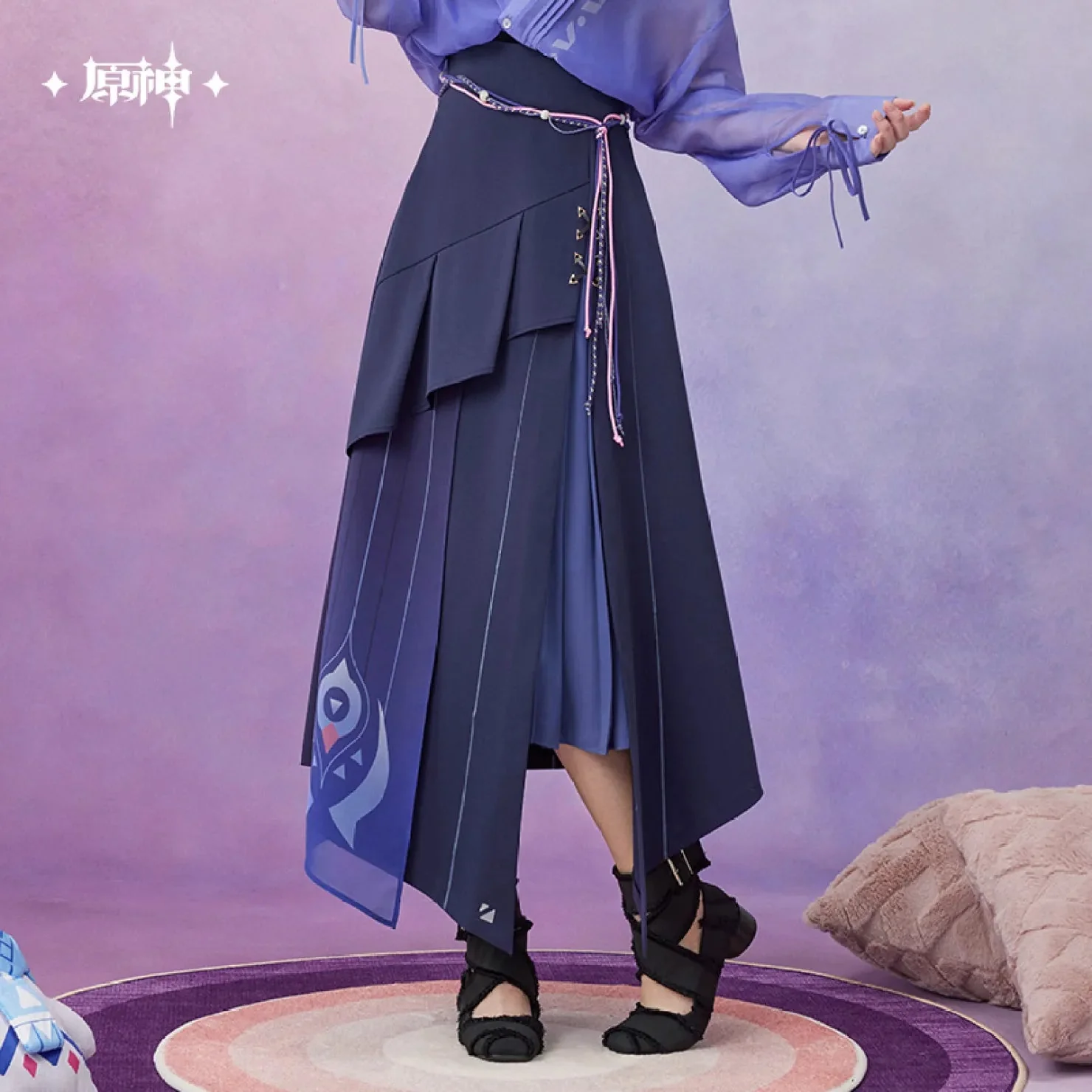 [OFFICIAL] Genshin Impact Citlali Impression Series Clothes - Asymmetrical Skirt - Image 4
