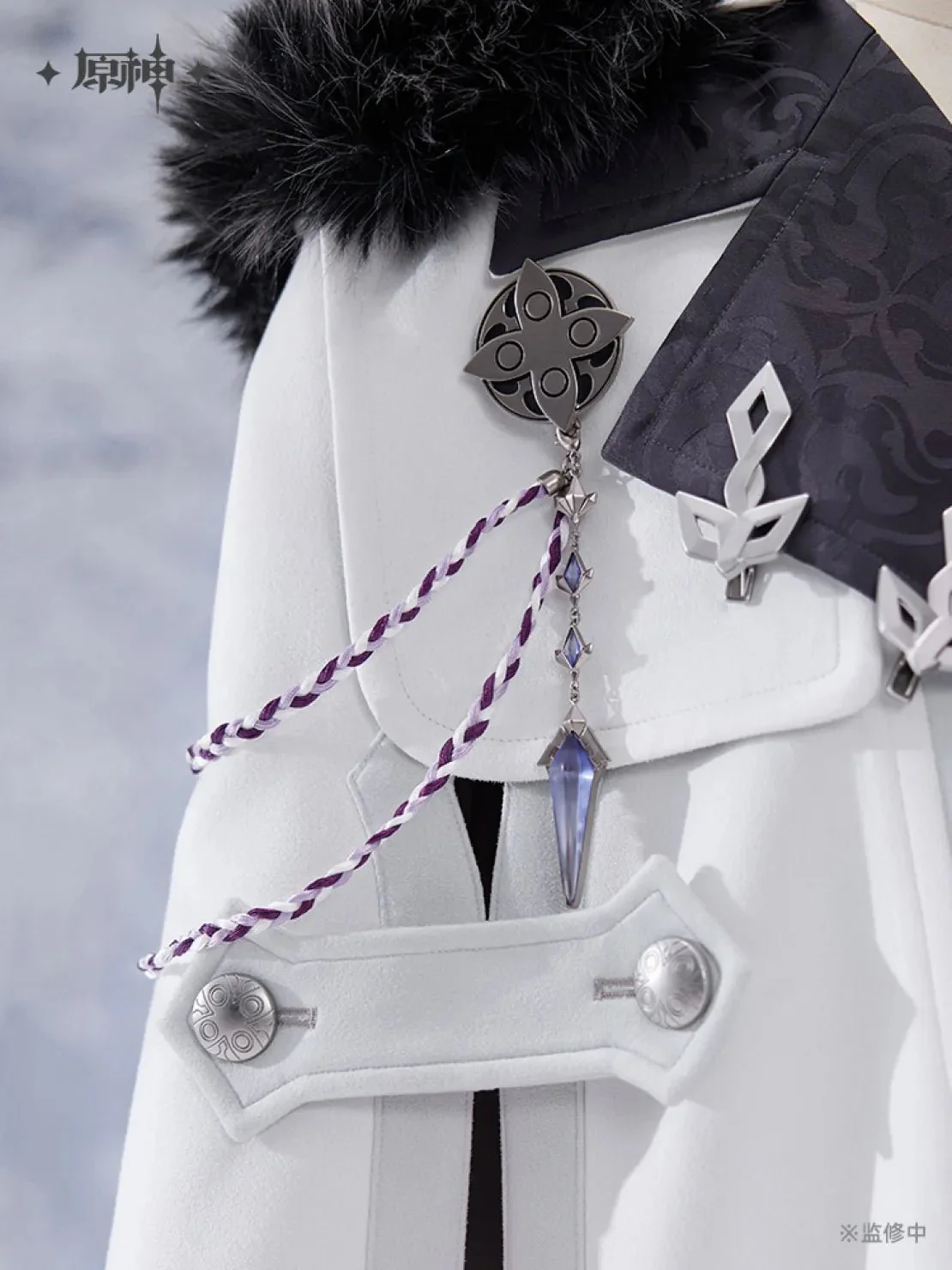 [OFFICIAL] Genshin Impact Frost and Flame Fatui Harbinger Impression Brooch Set - Image 3