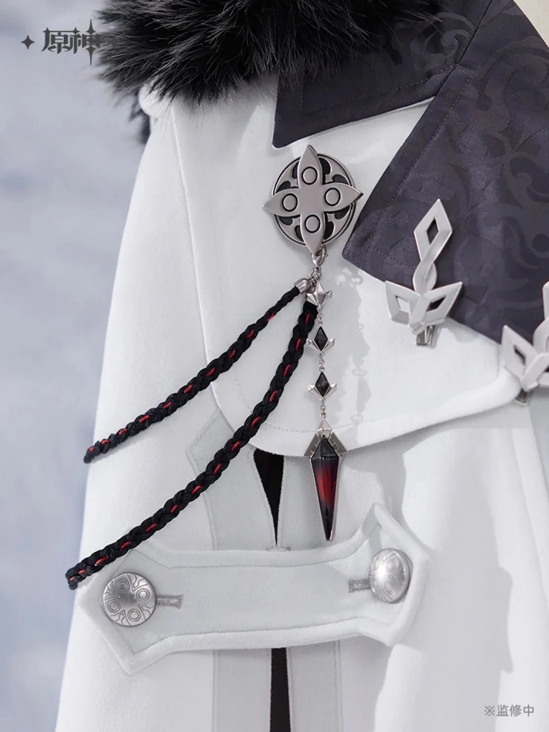 [OFFICIAL] Genshin Impact Frost and Flame Fatui Harbinger Impression Brooch Set - Image 4