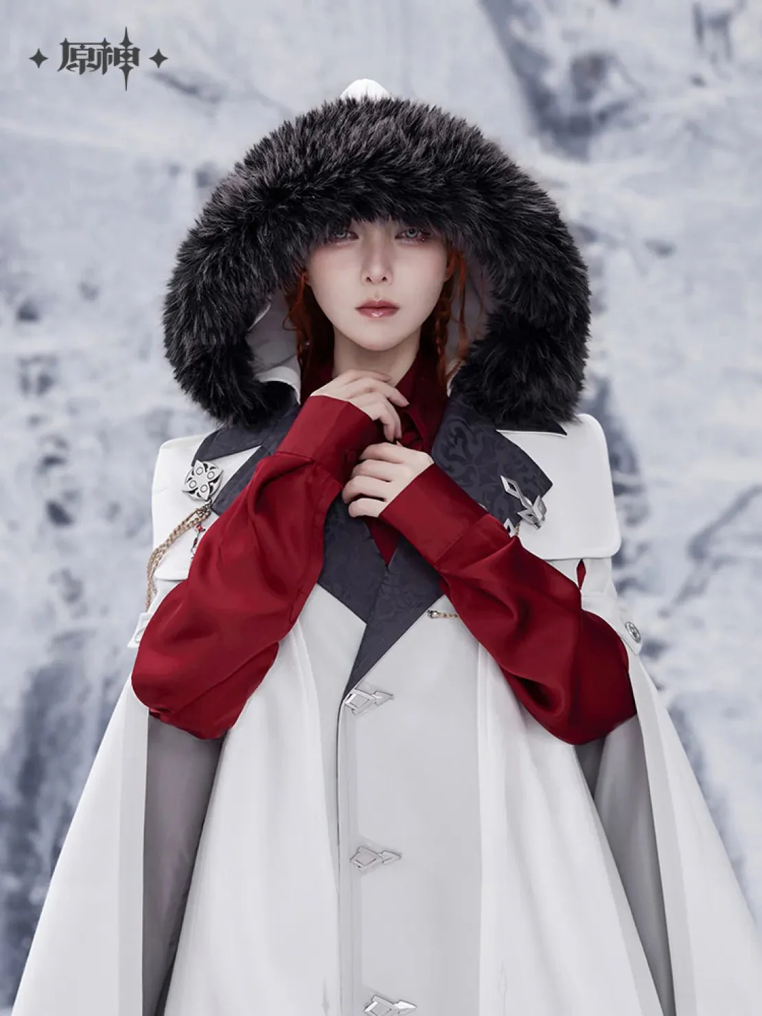 [OFFICIAL] Genshin Impact Frost and Flame Fatui Harbinger Impression Cloak - Image 5