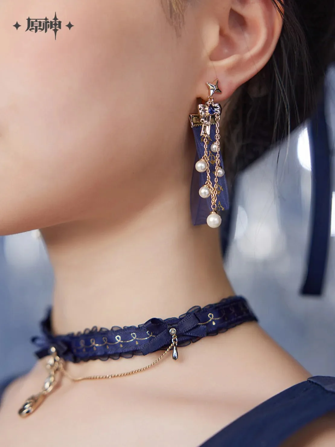 [OFFICIAL] Genshin Impact Furina Impression Series - Earrings / Ear Clips - Image 2
