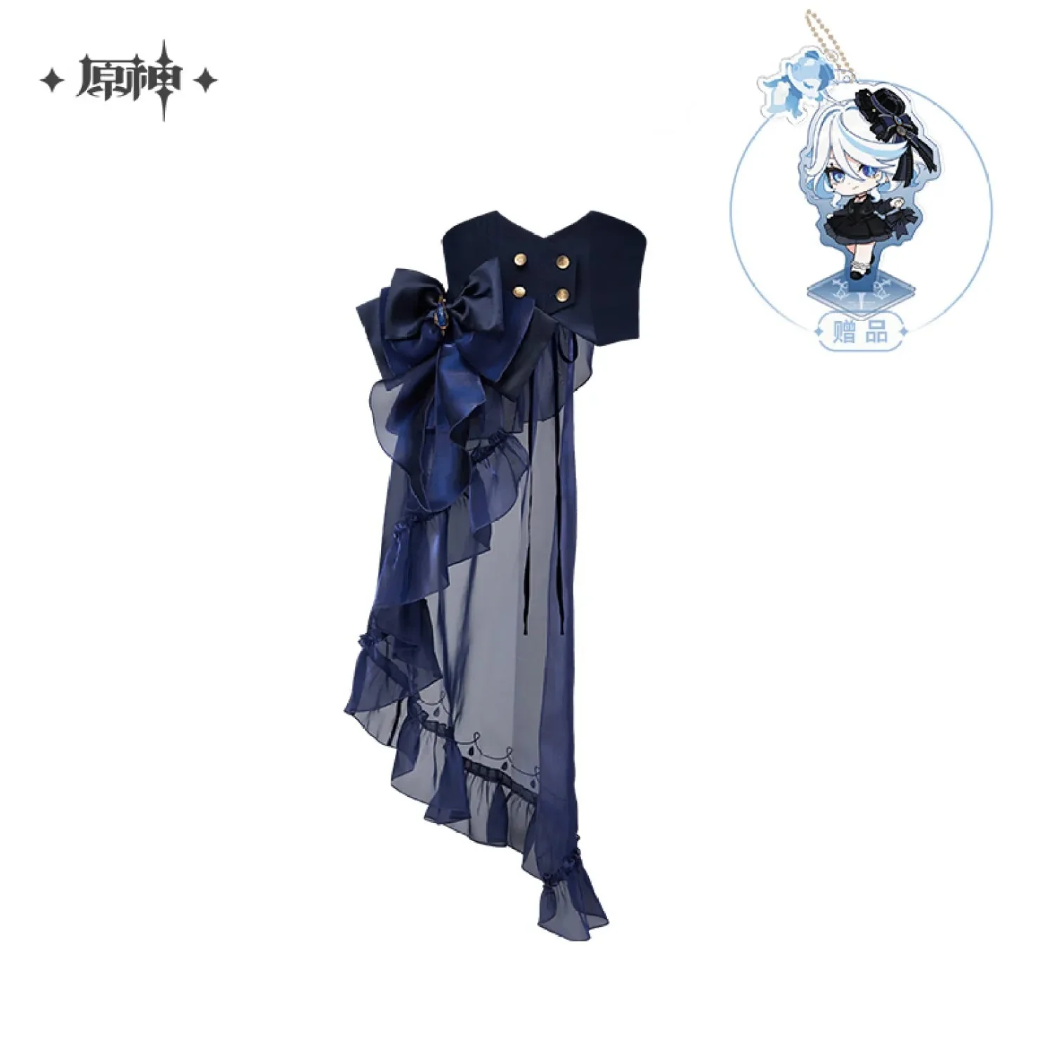 [OFFICIAL] Genshin Impact Furina Impression Series - Shorts / Trailing Tail Waistband - Image 7