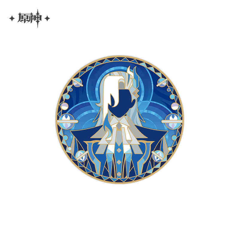 [OFFICIAL] Iridescent Arataki Rockin Tour Themed Metal Badge - Image 3