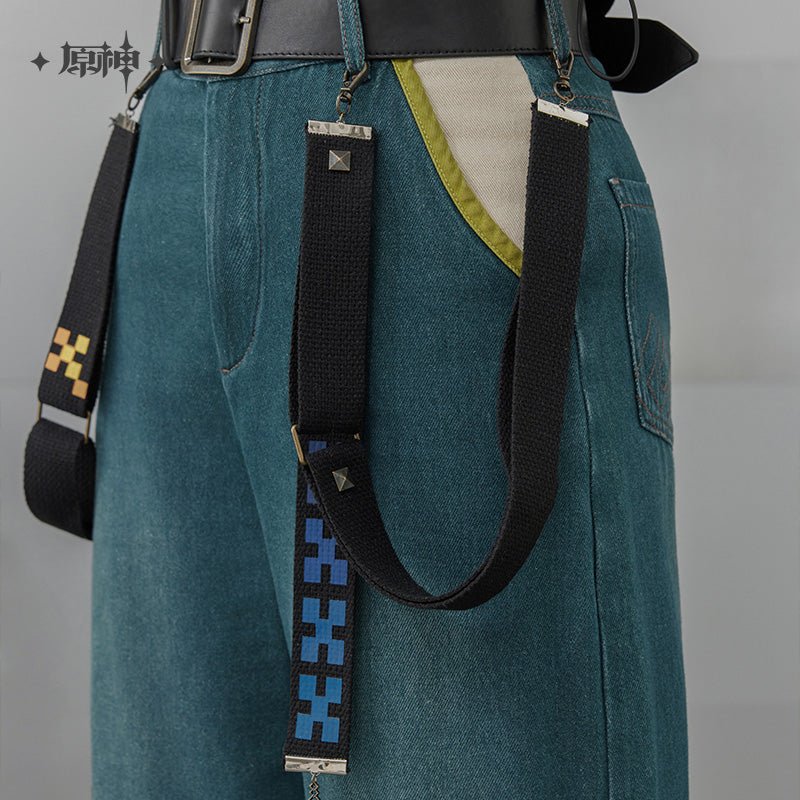 [OFFICIAL] Genshin Impact Kinich Impression Series Clothes - Detachable Utility Jeans - Image 5