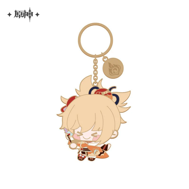 [OFFICIAL] Genshin Impact Large Character Cute Metal Keychain Pendant - Image 12