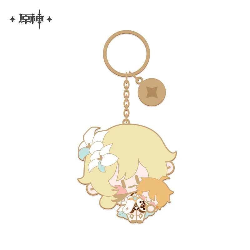 [OFFICIAL] Genshin Impact Large Character Cute Metal Keychain Pendant - Image 16