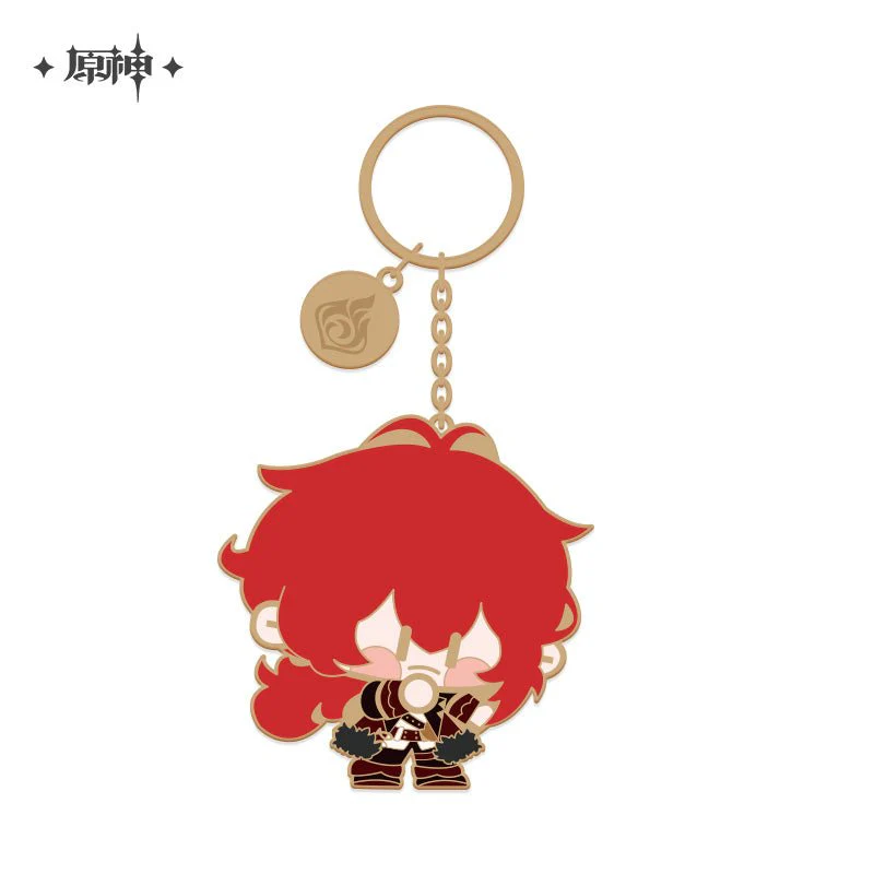 [OFFICIAL] Genshin Impact Large Character Cute Metal Keychain Pendant - Image 23