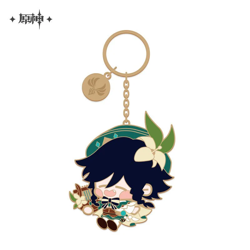 [OFFICIAL] Genshin Impact Large Character Cute Metal Keychain Pendant - Image 24