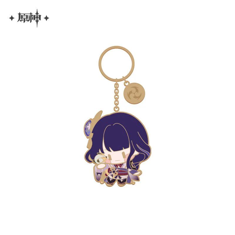 [OFFICIAL] Genshin Impact Large Character Cute Metal Keychain Pendant - Image 4