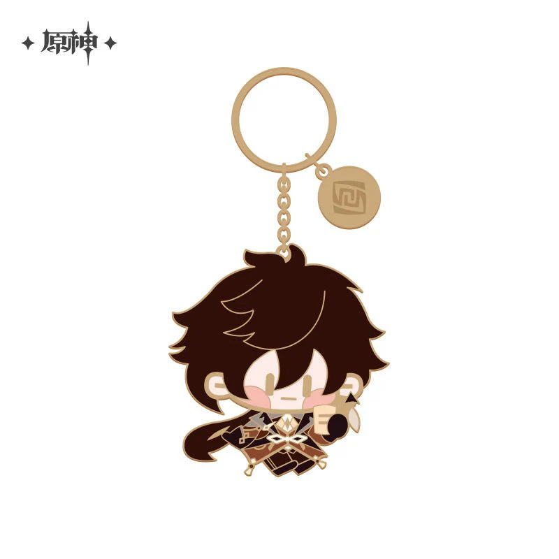 [OFFICIAL] Genshin Impact Large Character Cute Metal Keychain Pendant - Image 9
