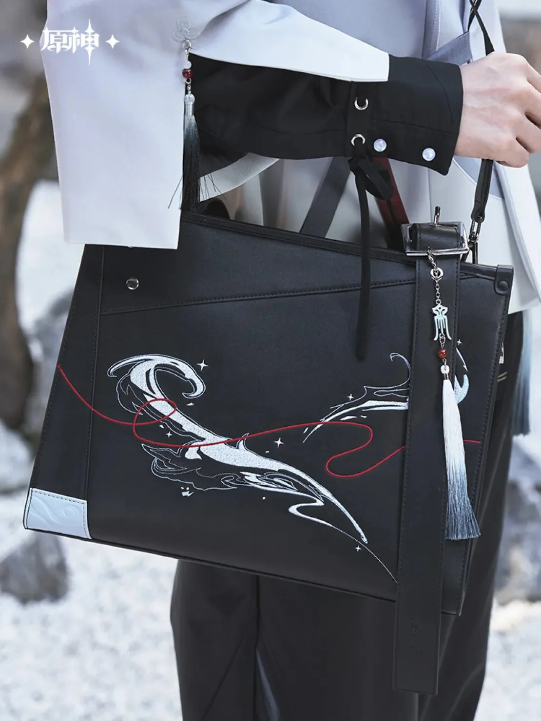 [OFFICIAL] Genshin Impact Shenhe Impression Series Clothes and Accessories - Tote Bag - Image 3
