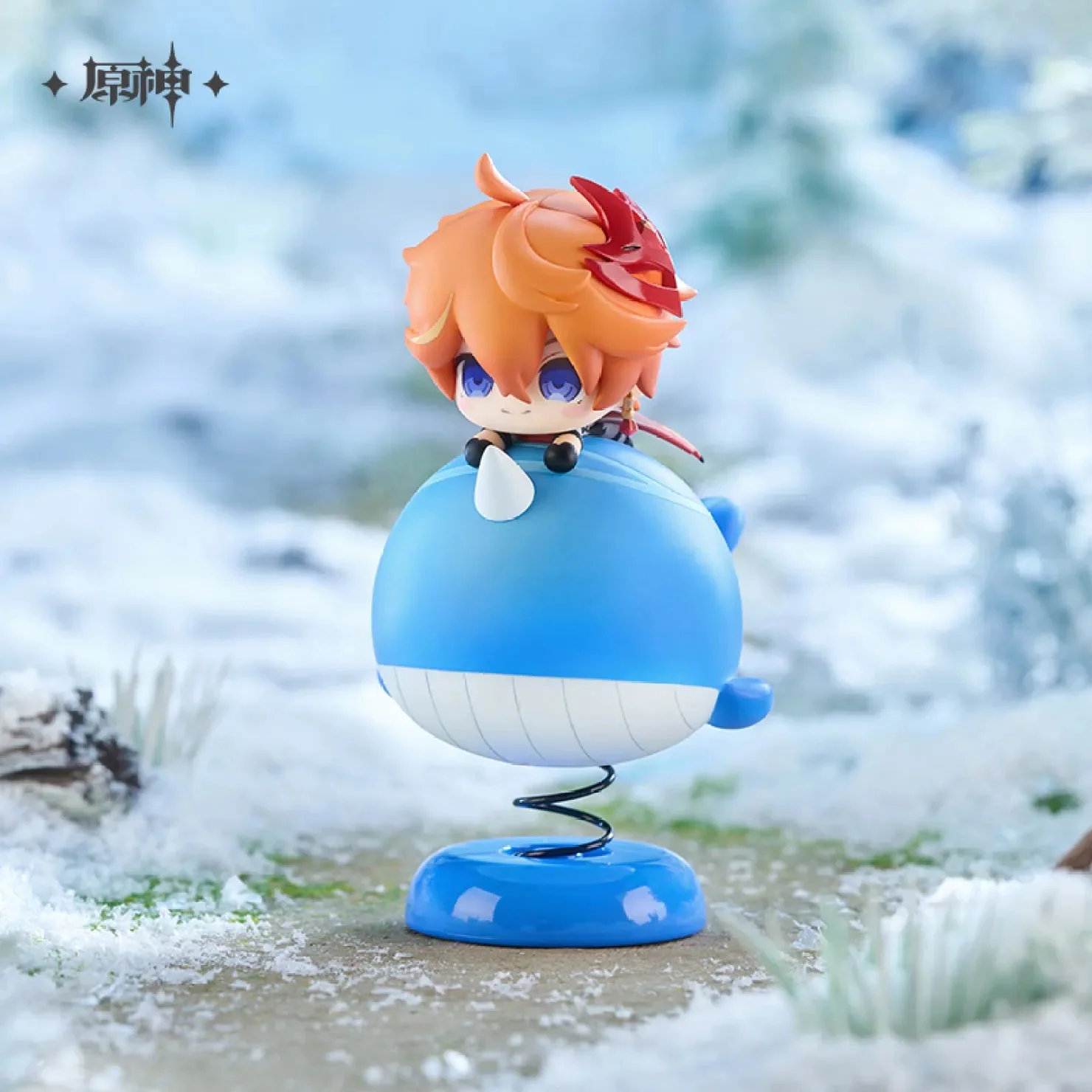 [OFFICIAL] Genshin Impact Tartaglia Chibi Shaking Spring Toy