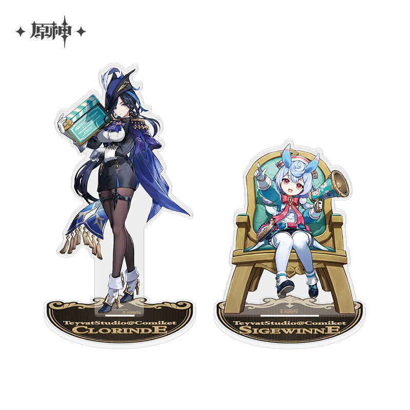 [OFFICIAL] Genshin Impact Teyvat Studio @Comiket Series Stand Figure, Pendant and Mousepad - Image 3