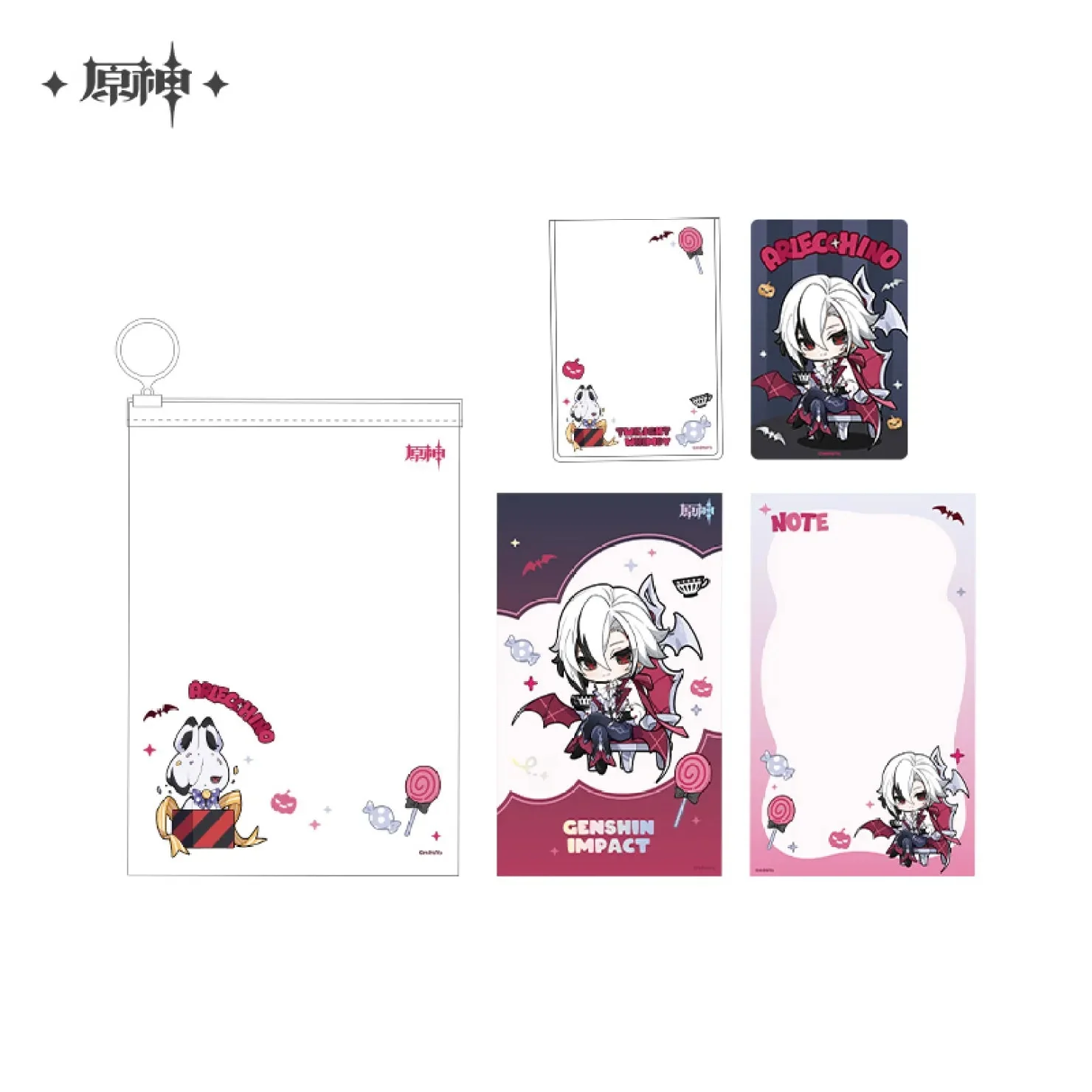[OFFICIAL] Genshin Impact Twilight Whimsy Series Stationery Set - Image 6