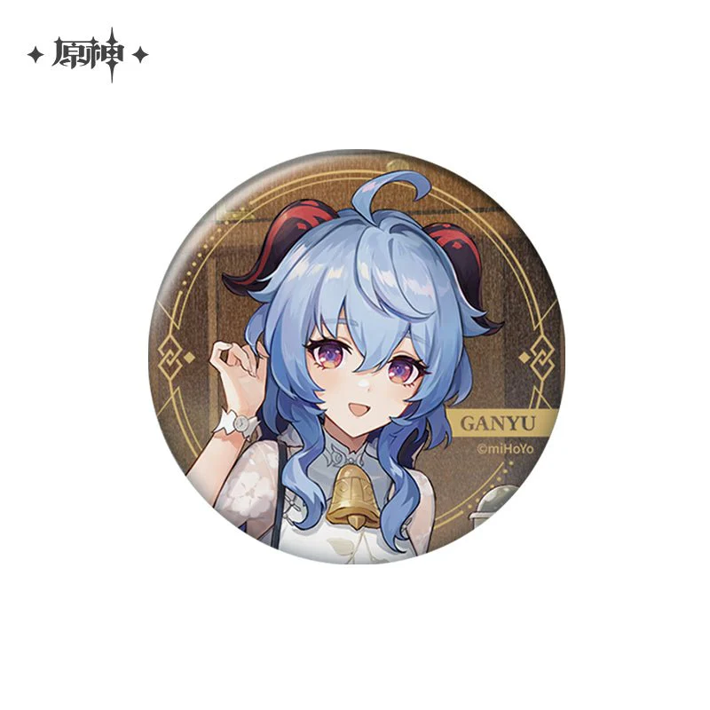 [OFFICIAL] Genshin Impact x Hey-Tea Stand Figure / Badge / Acrylic Clips - Image 4