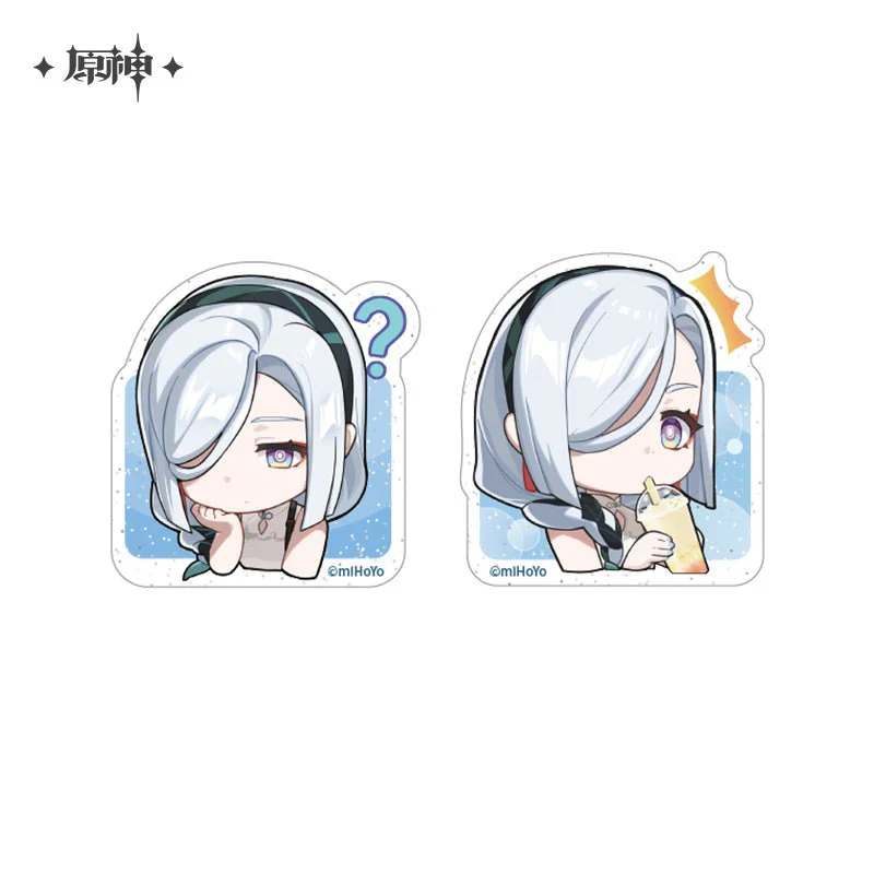 [OFFICIAL] Genshin Impact x Hey-Tea Stand Figure / Badge / Acrylic Clips - Image 7