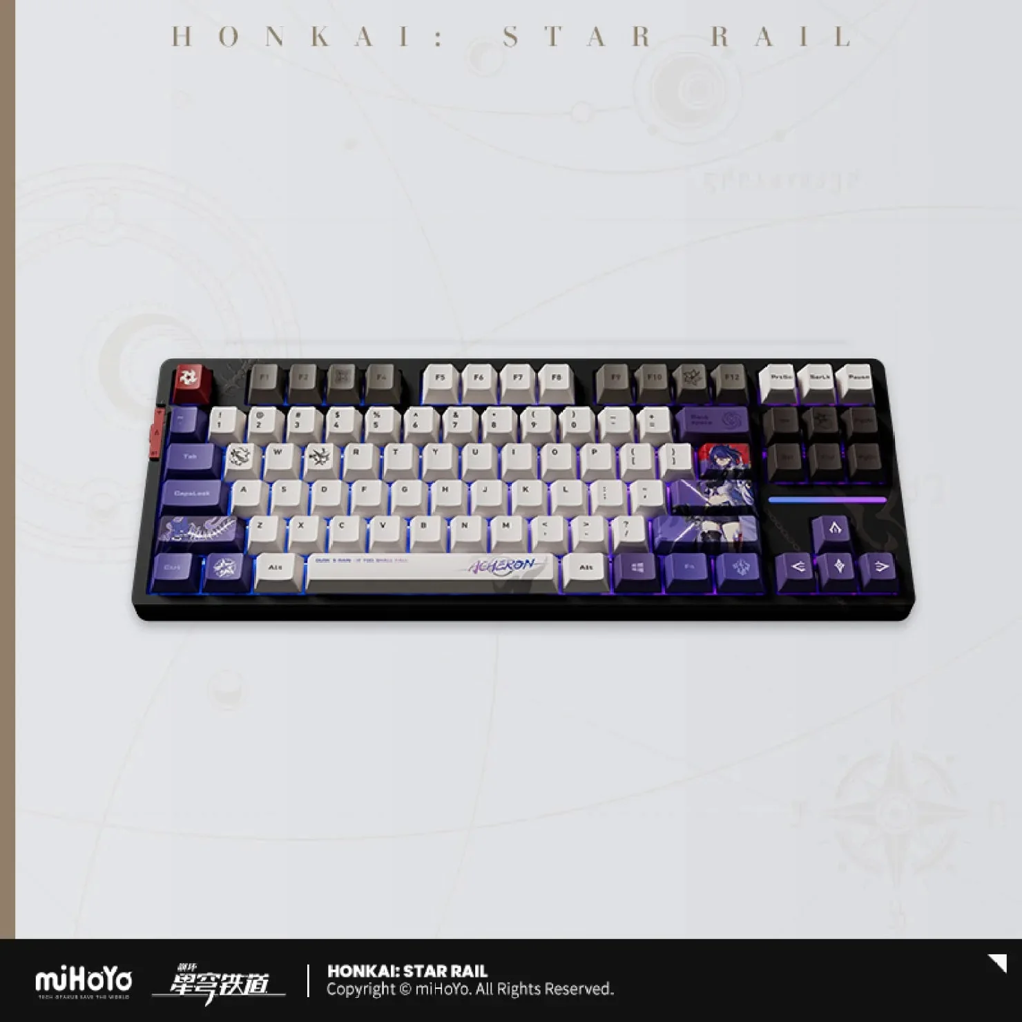 [OFFICIAL] Honkai Star Rail Acheron RGB Backlit Mechanical Keyboard - Image 2
