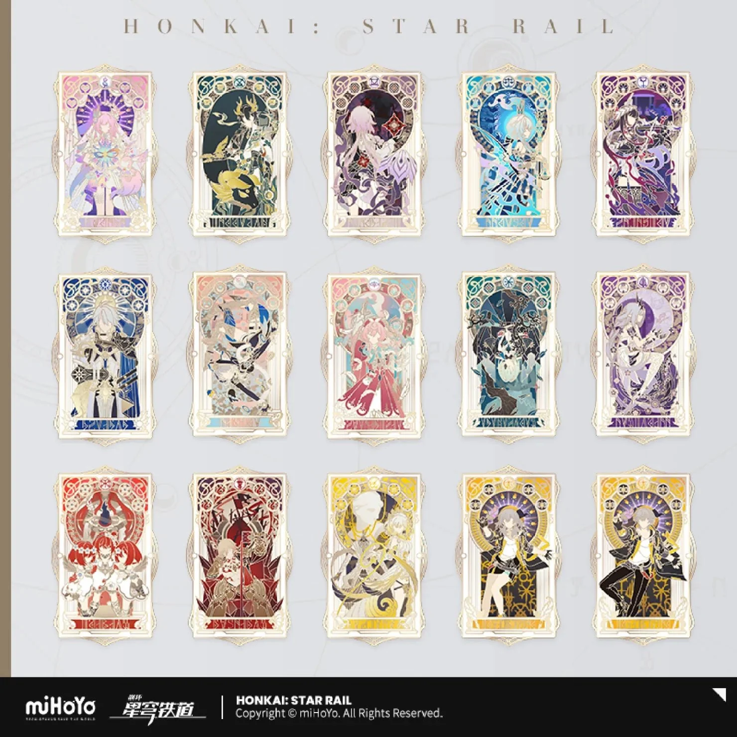 [OFFICIAL] Honkai Star Rail As I've Written Metal Bookmark - Image 5