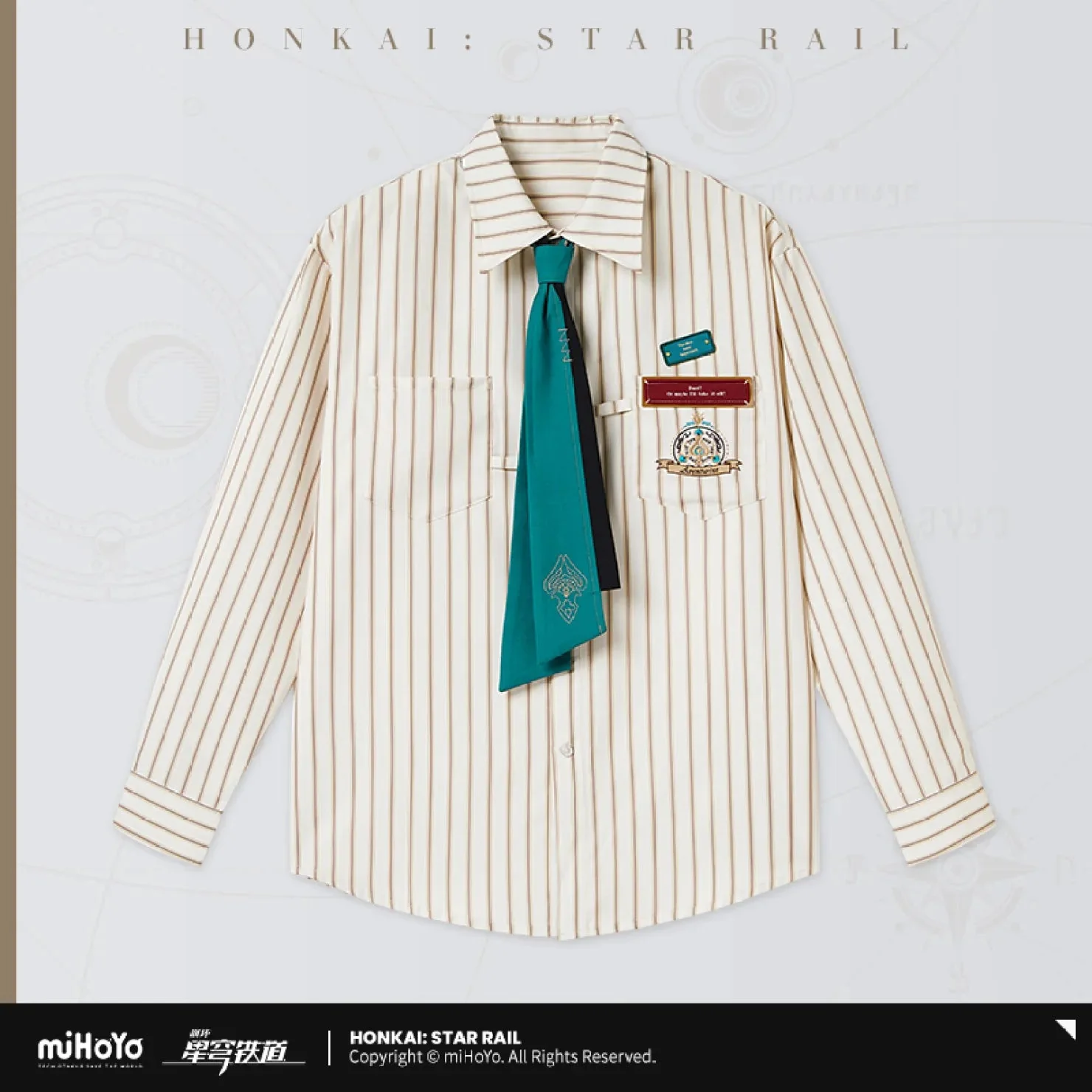 [OFFICIAL] HSR Aventurine Impression Series Clothes / Accessories - Shirt - Image 6