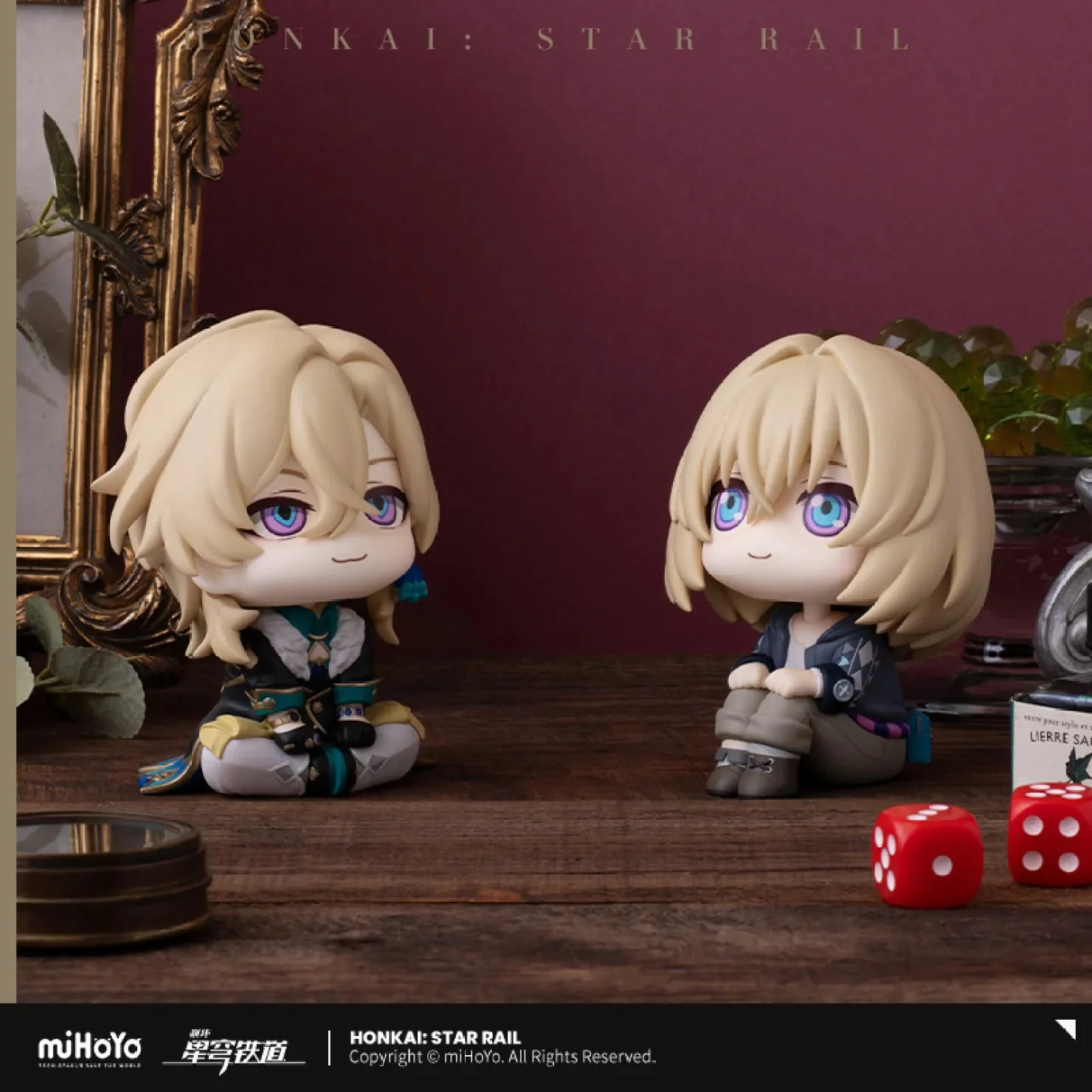 [OFFICIAL] Honkai Star Rail Aventurine / Kakavasha Lookup Chibi Figure - Image 2
