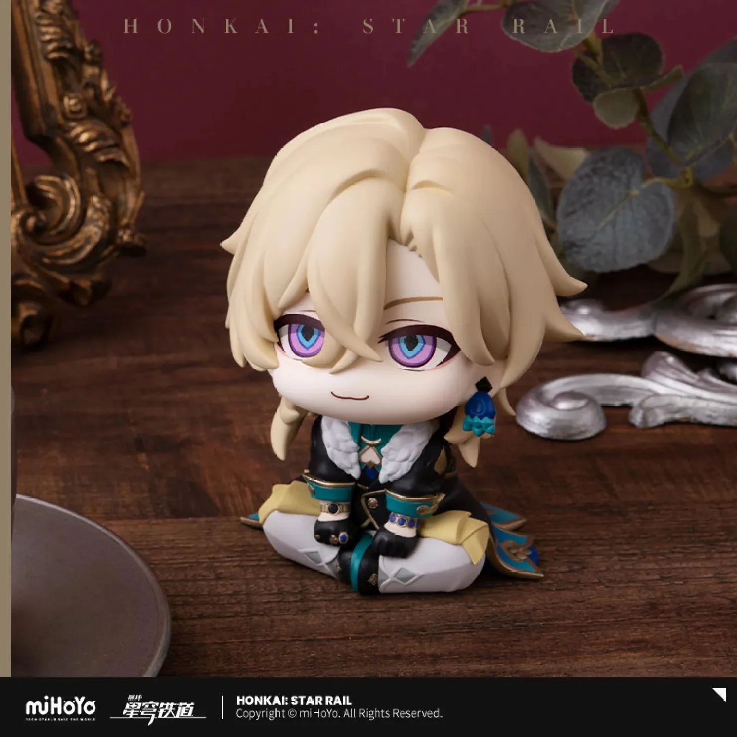 [OFFICIAL] Honkai Star Rail Aventurine / Kakavasha Lookup Chibi Figure - Image 3