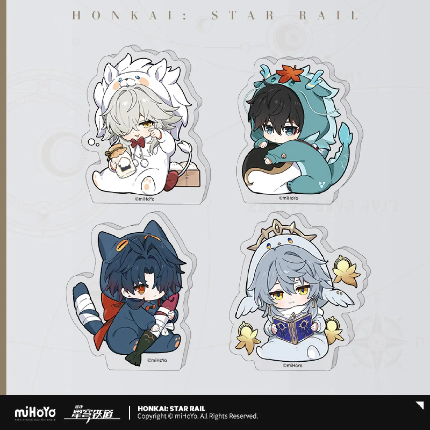[OFFICIAL] Honkai Star Rail Boys Dormitory Chibi Series Mini Stand Figure - Image 6