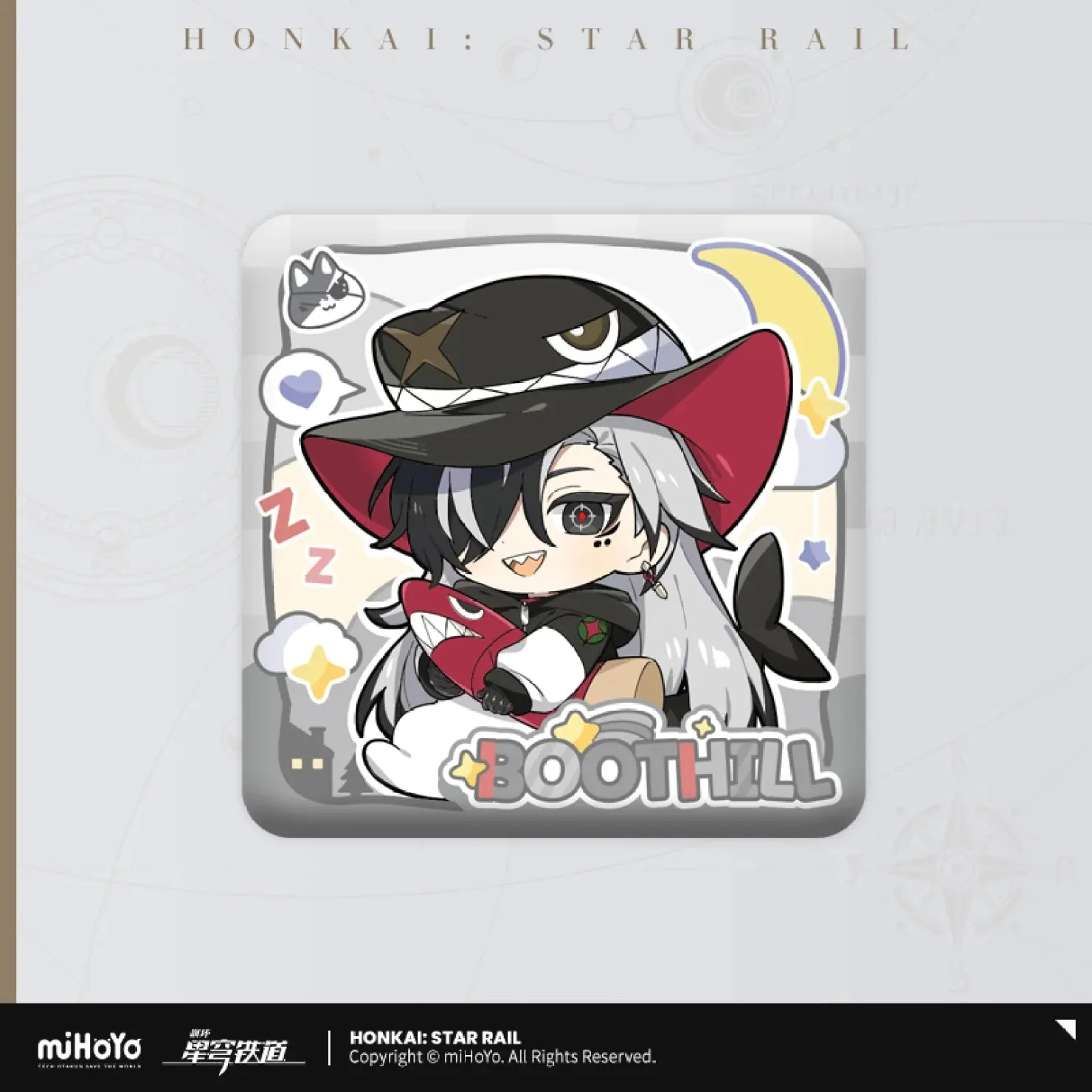 [OFFICIAL] Honkai Star Rail Boys Dormitory Chibi Series Square Badge - Image 11