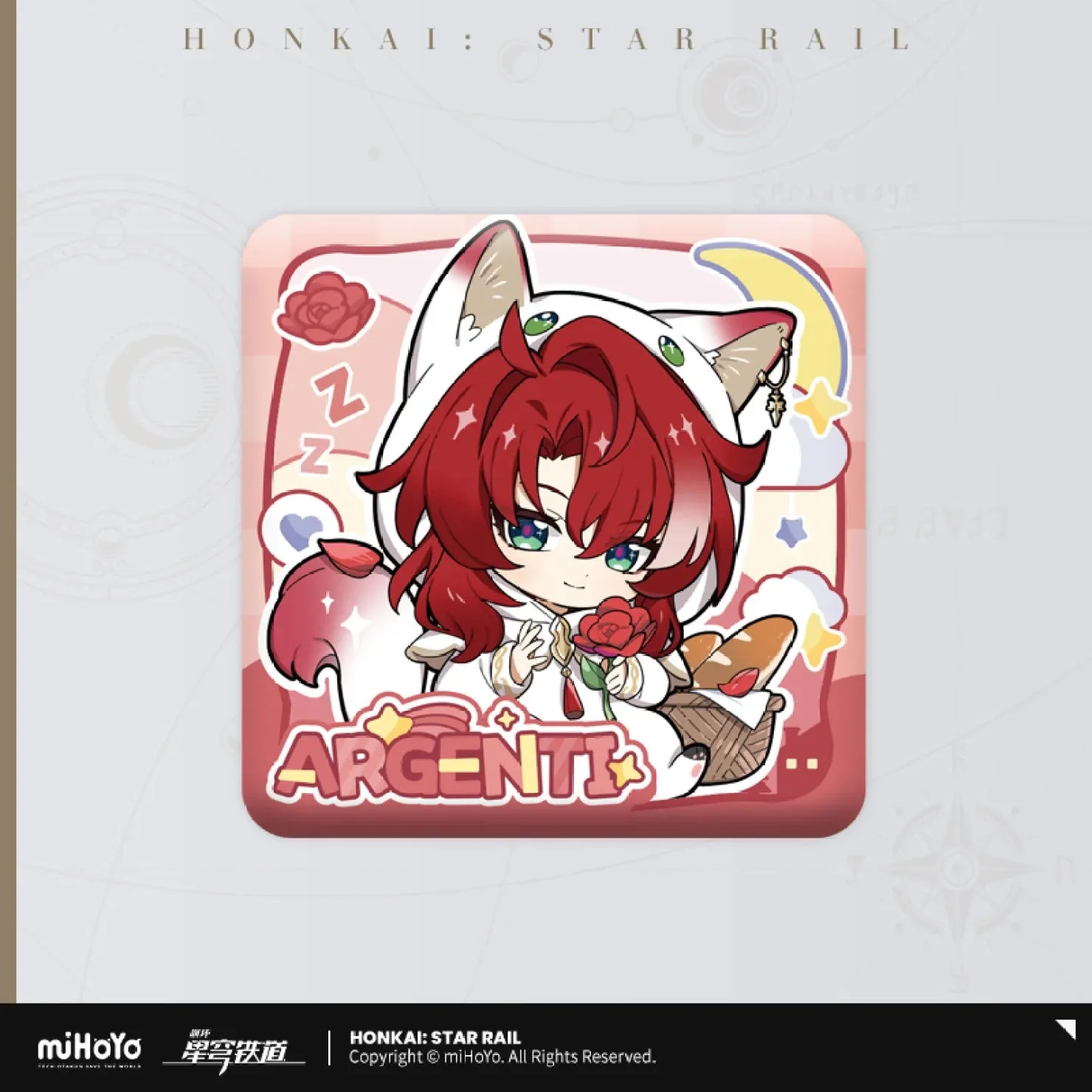 [OFFICIAL] Honkai Star Rail Boys Dormitory Chibi Series Square Badge - Image 14
