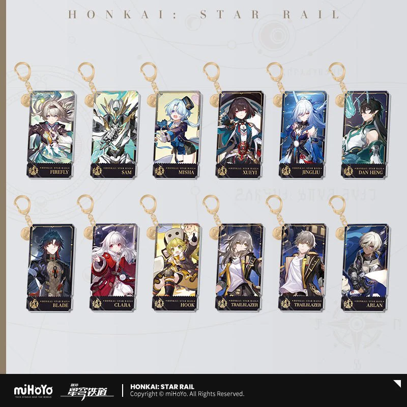 [OFFICIAL] Honkai Star Rail Character Acrylic Pendant - Destruction