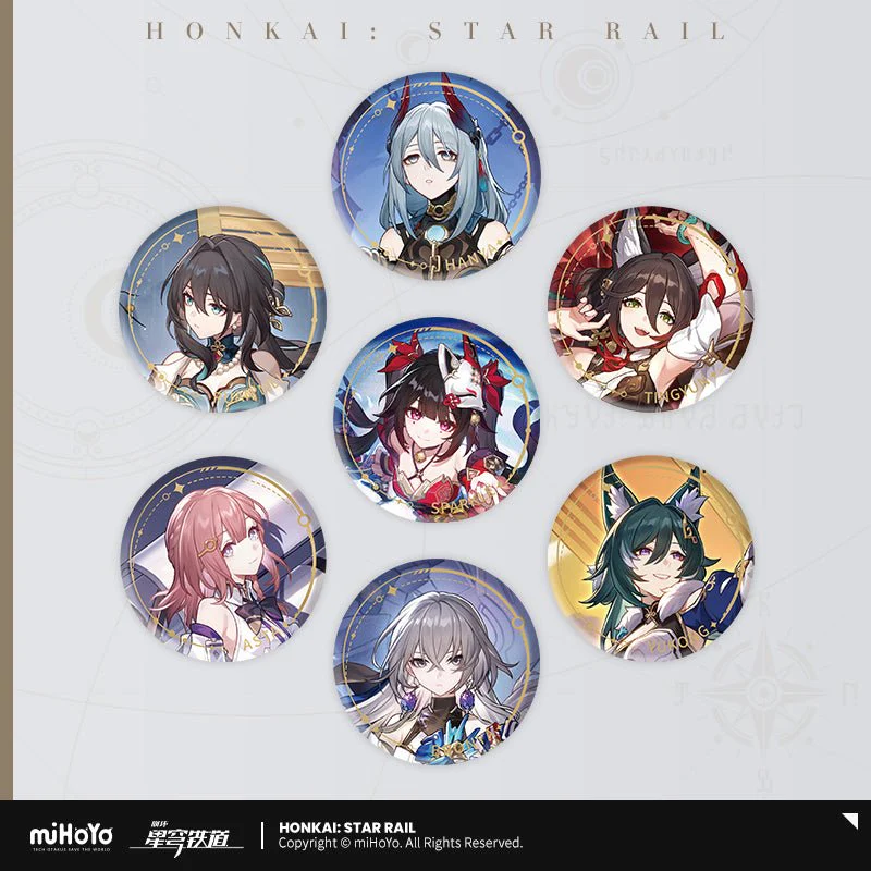 [OFFICIAL] Honkai Star Rail Character Badge - Harmony
