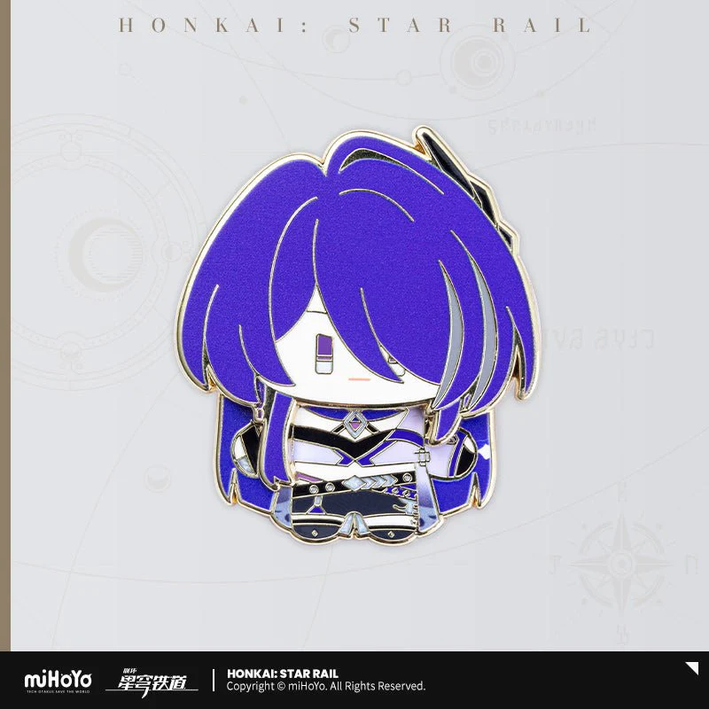 [OFFICIAL] Honkai Star Rail Character Chibi Cute Metal Shake Badge - Image 13