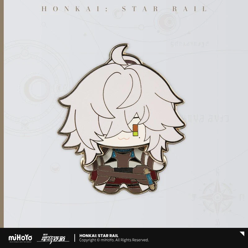 [OFFICIAL] Honkai Star Rail Character Chibi Cute Metal Shake Badge - Image 9
