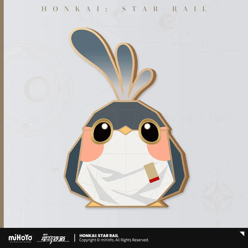 [OFFICIAL] Honkai Star Rail Character Origami Birds Metal Bookmark - Image 6