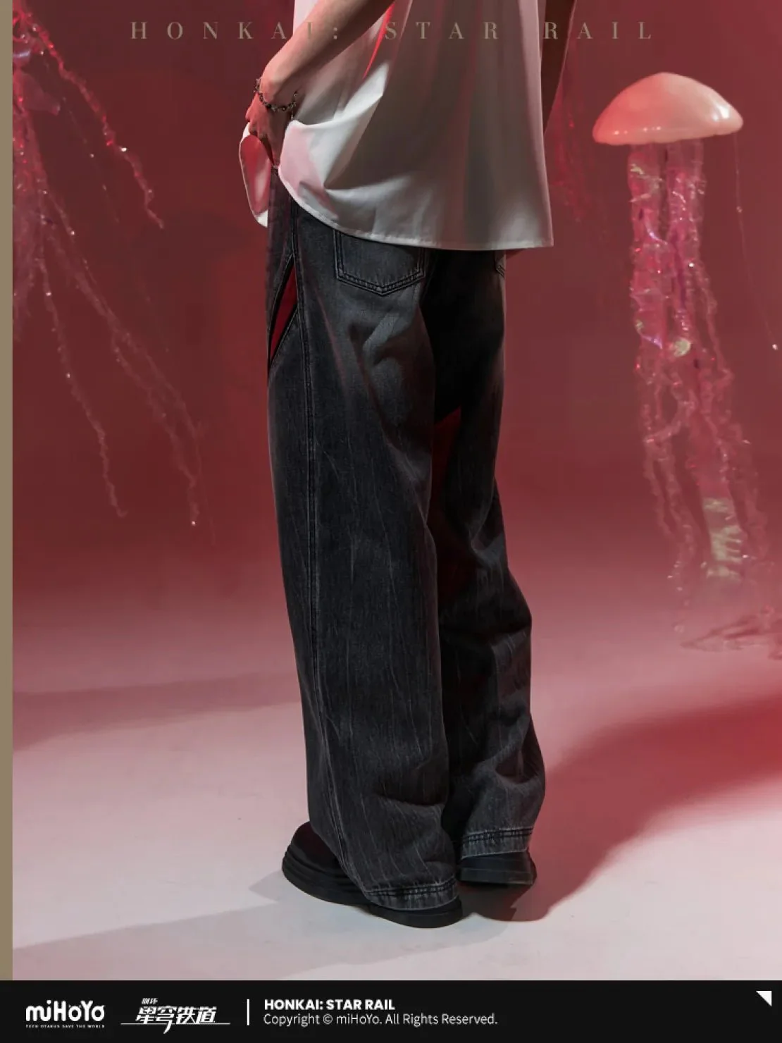 [OFFICIAL] Honkai Star Rail Evernight Impression Series Clothes - Jeans - Image 3