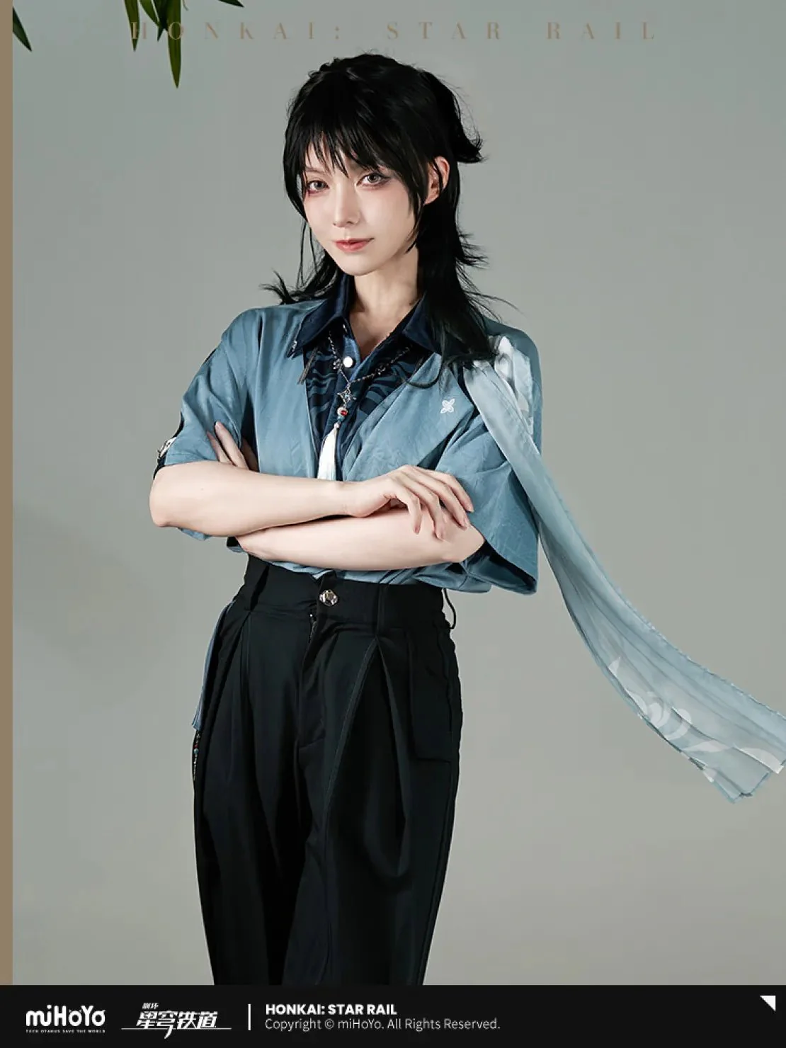 [OFFICIAL] Honkai Star Rail Feixiao Impression Series Apparel - Short-Sleeved Shirts - Image 3