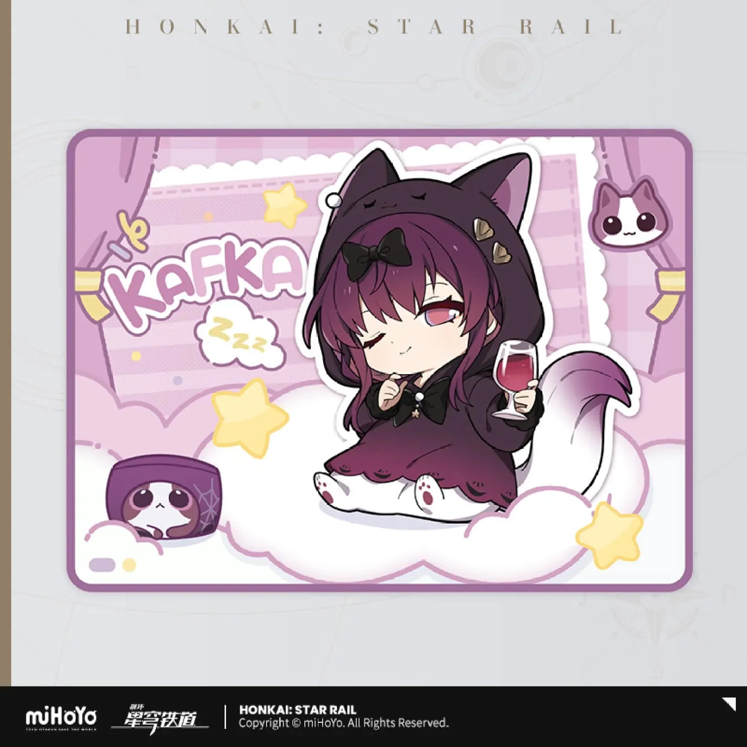 [OFFICIAL] Honkai Star Rail Girls Dormitory Chibi Series Home Plush Blanket - Image 2