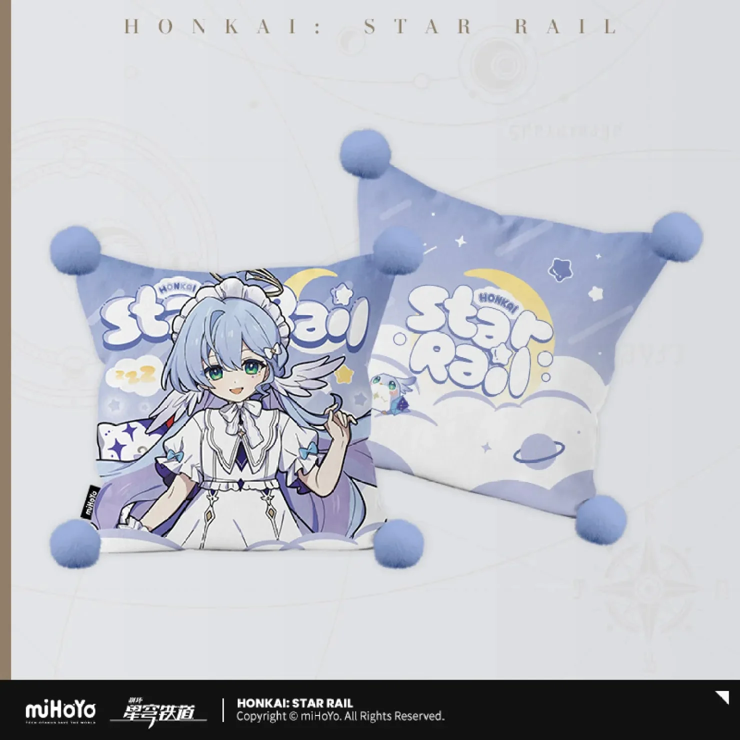 [OFFICIAL] Honkai Star Rail Girls Dormitory Series Throw Pillow - Image 5