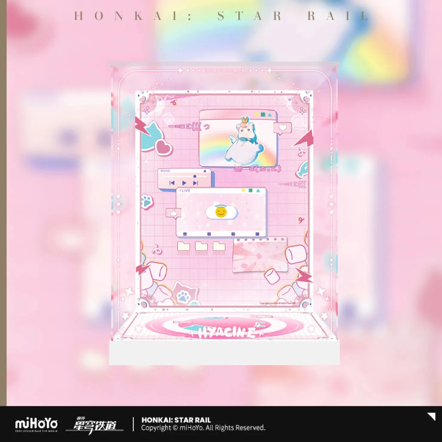 [OFFICIAL] Honkai Star Rail Hyacine Ver. 1/8 Scale Figure Display Case - Image 2