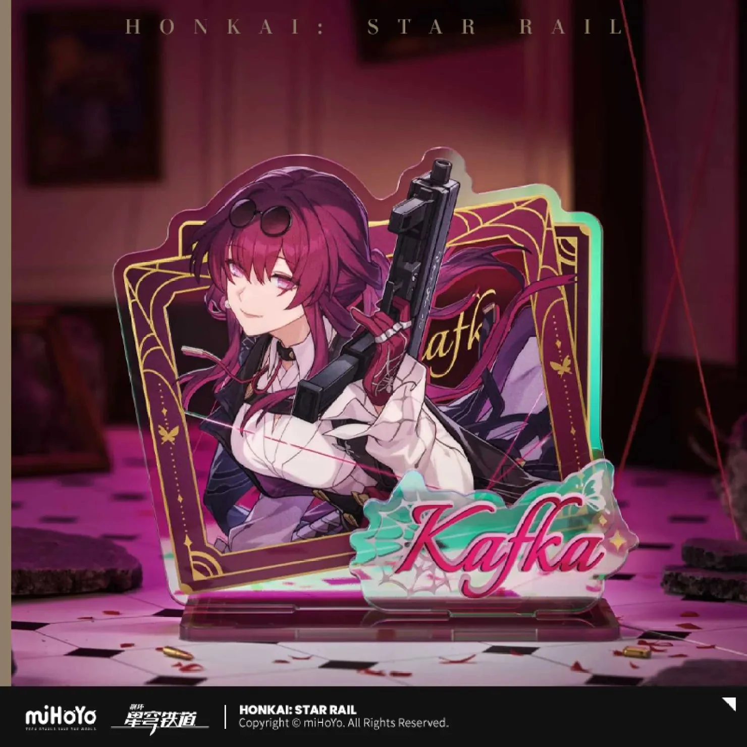 [OFFICIAL] Honkai Star Rail Kafka Chibi Action Nendoroid Figure Doll - Image 5