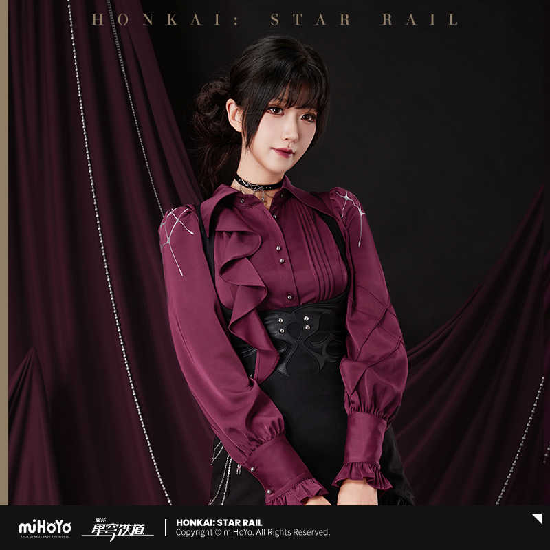 [OFFICIAL] Honkai Star Rail Kafka Impression Series Fitted Shirt - Image 4