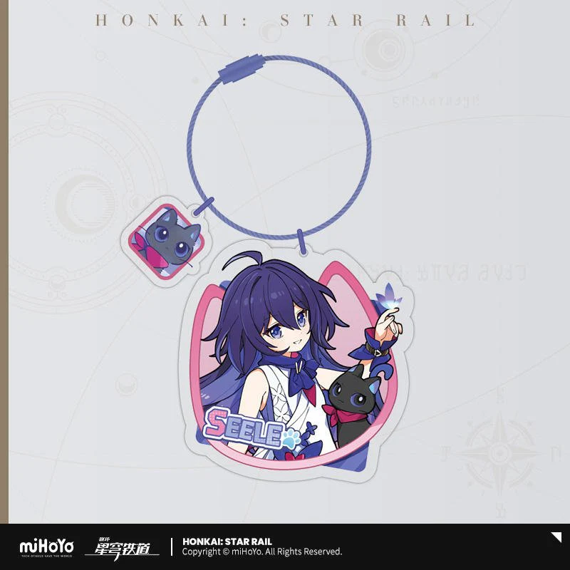 [OFFICIAL] Honkai Star Rail Little Kitten Series Acrylic Keychain - Image 7