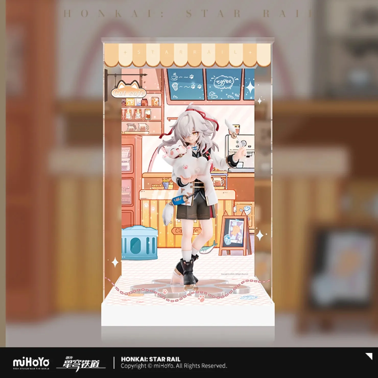 [OFFICIAL] Honkai Star Rail Little Kitten Series Scale Figure Display Case - Image 5