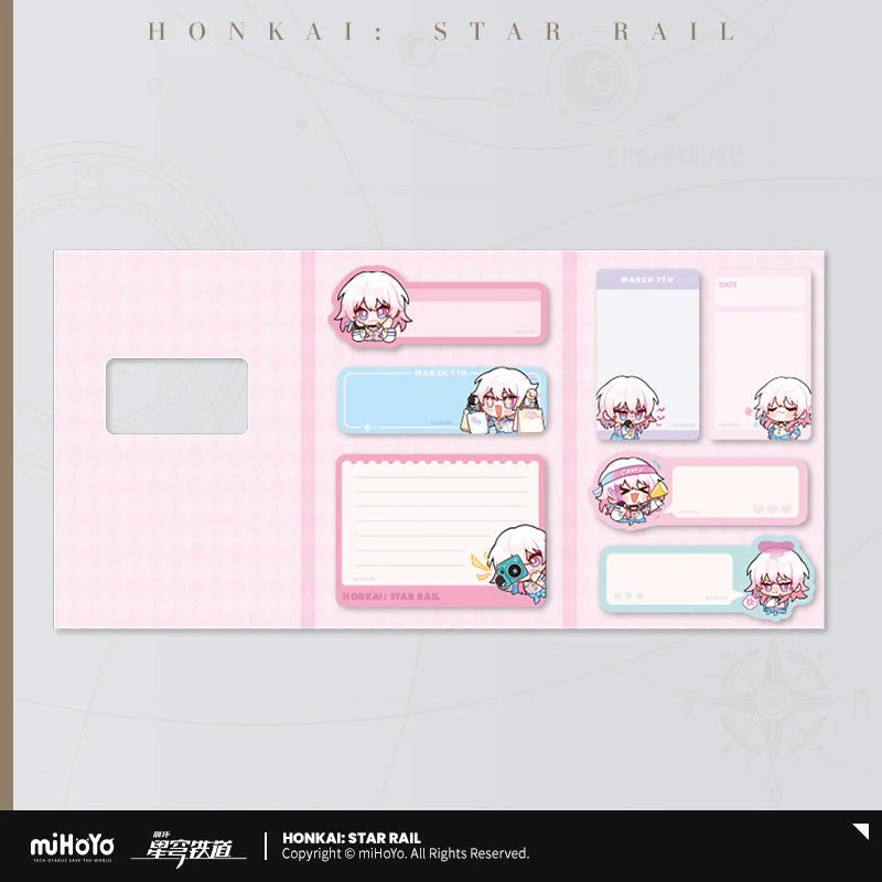 [OFFICIAL] Honkai Star Rail Pom-Pom's Exhibition Hall Sticky Notes - Image 4